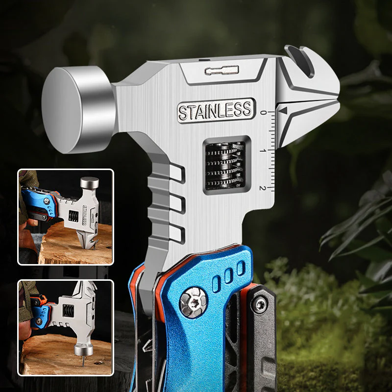 📢📢50 % de réduction！！！📍Clé à molette multifonctionnelle portable pour l’extérieur - Image 6