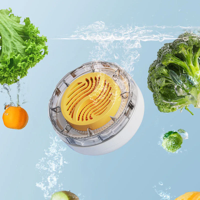 🏆🍅50% de réduction pour une durée limitée🥕Nettoyeur et purificateur d'aliments portable sans fil multifonctionnel et étanche✨