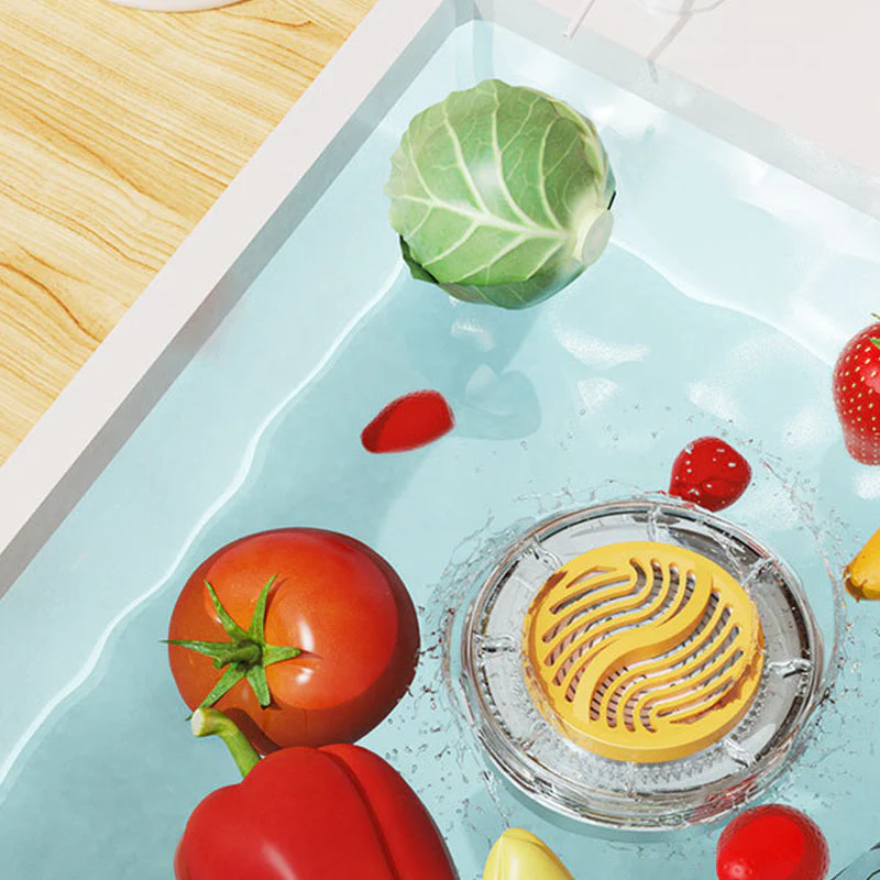 🏆🍅50% de réduction pour une durée limitée🥕Nettoyeur et purificateur d'aliments portable sans fil multifonctionnel et étanche✨ - Image 3