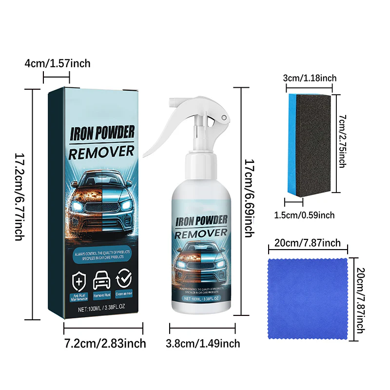 💥💥One bottle gets it done! Powerful rust removal!—🔥Multifunctional Oil Stain and Rust Stain Cleaner - Image 11