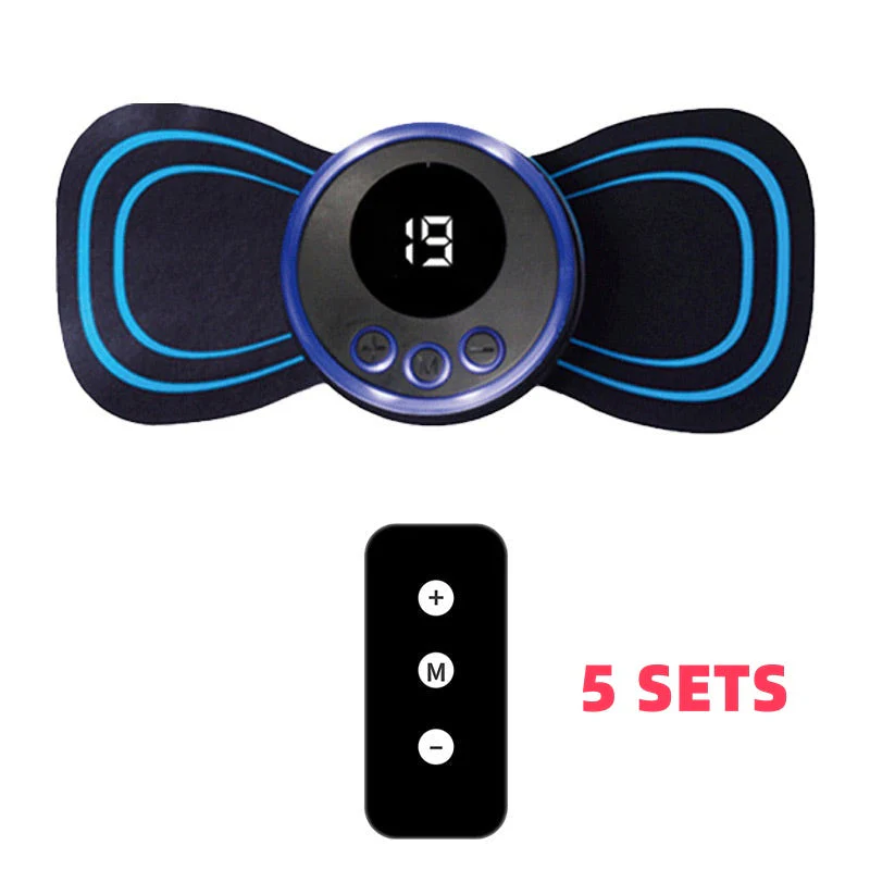 📢📢50 % de réduction !!!✨Masseur portable 8 modes + écran LCD : soulagement musculaire discret, rechargeable & sans fil ! 💆‍♀️⚡ - Image 24