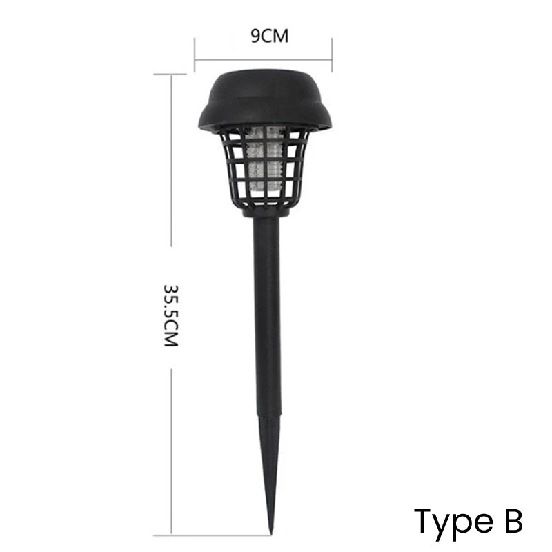 ✨Retour limité en été&Durée limitée Achetez 3 obtenez 2 gratuit✨🚫🦟Solar Mosquito Zapper Lamp Stake - Image 10