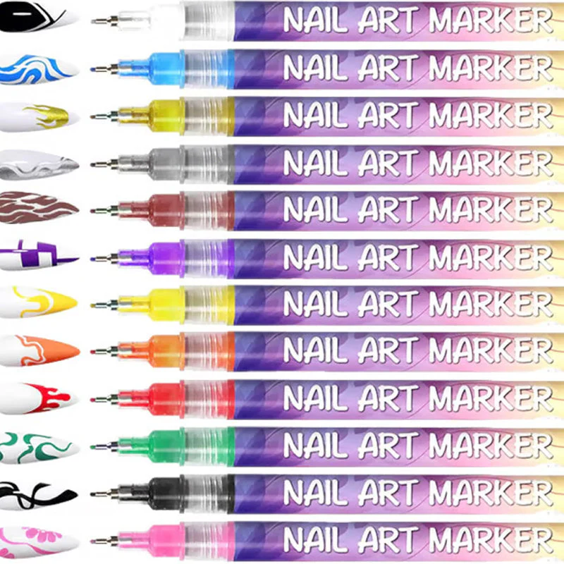 ⏳Spécial à durée limitée⏰Coffret de 12 Stylos pour Nail Art💅 - Image 3