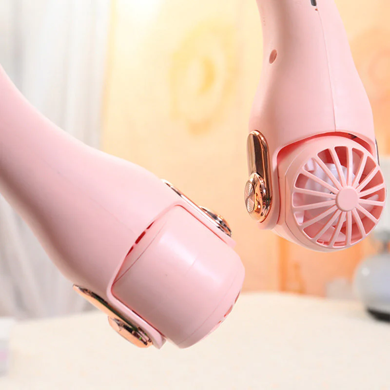 🍃🍃62% de réduction pour une durée limitée🌪️ à faible bruit pour l'été Ventilateur de cou portable - Image 5