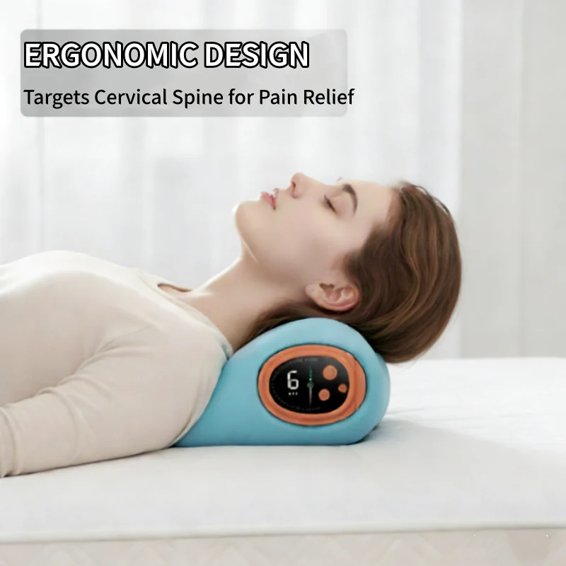 📢📢650% de réduction !! ⏰Oreiller masseur cervical avec chaleur - Image 7