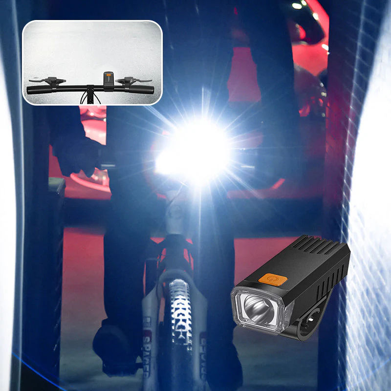 🚲50% de réduction !💡 Phare Vélo LED Rechargeable - Éclairage Puissant 3 Modes, Clip Réglable et Étanche IPX5 pour Nuit/Pluie 🌙🔋 - Image 12