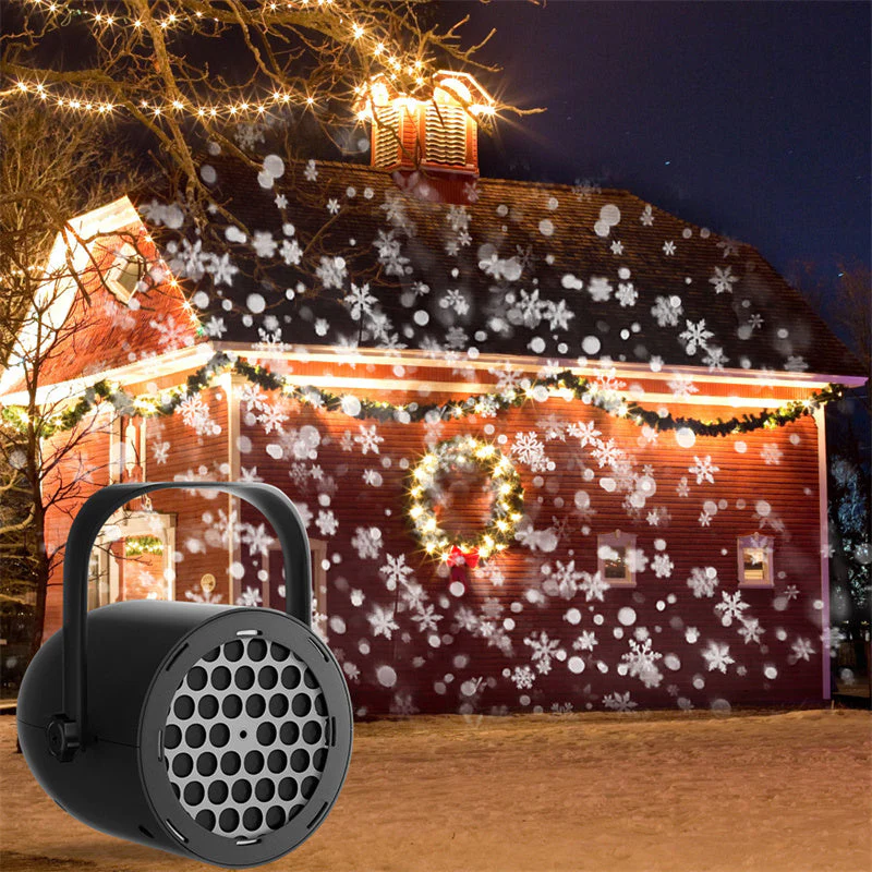 📢📢50 % de réduction !!! 🎅Projecteur de Noël USB à 16 Motifs Magiques ! ✨❄️ - Image 4