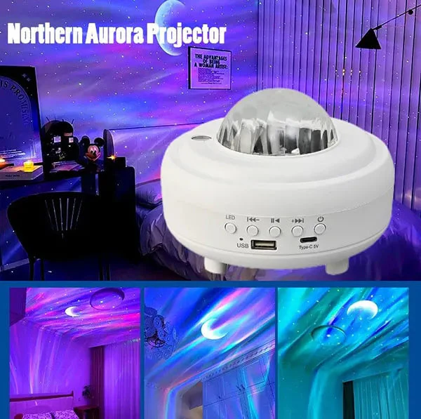 đ 60% DE RĂDUCTION! âš Projecteur d'Aurores BorĂ©ales â Profitez du Ciel ĂtoilĂ© Ă la Maison âš