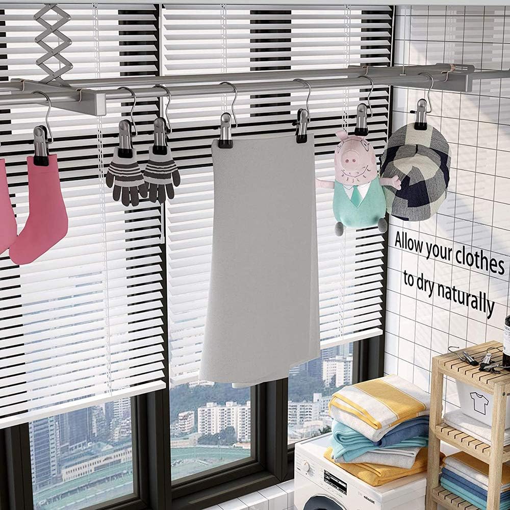 📢📢3 dernières heures : Grande vente⏰⏰Crochets/clips de suspension en acier inoxydable - Image 11