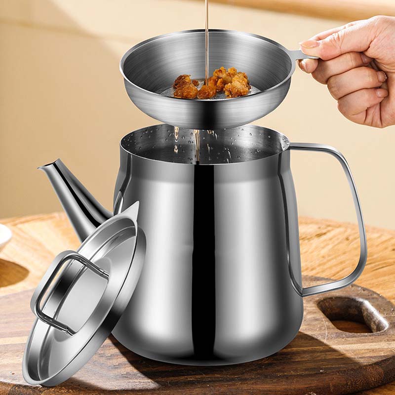 đąđą60 % DE RĂDUCTION !! â°Pot de Filtre Ă Huile en Acier Inoxydable Durable