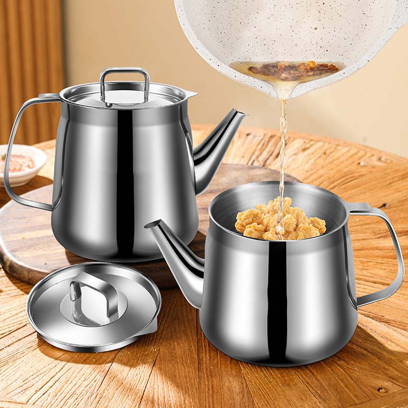 đąđą60 % DE RĂDUCTION !! â°Pot de Filtre Ă Huile en Acier Inoxydable Durable - Image 2