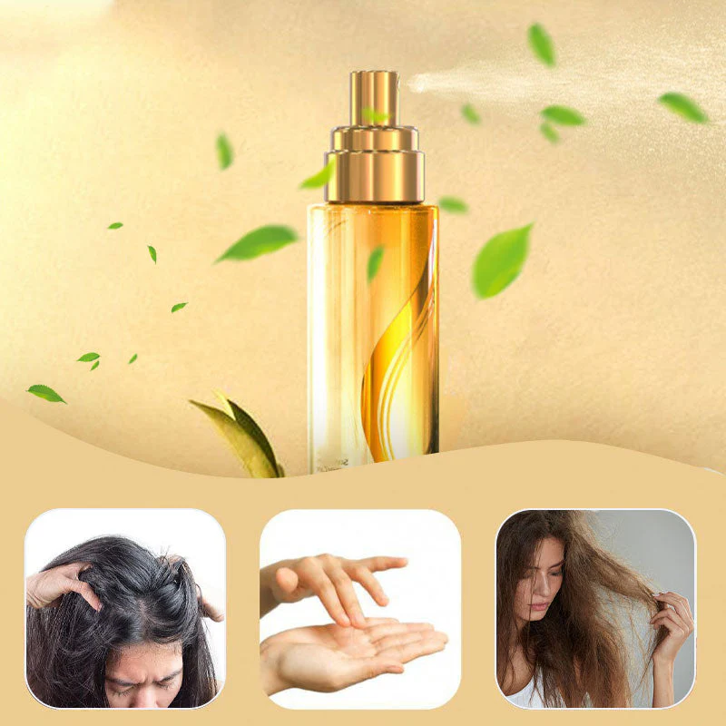đ„50 % DE RĂDUCTIONđ„Spray d'huile essentielle longue durĂ©e et lĂ©gĂšre pour cheveux souples - Image 7