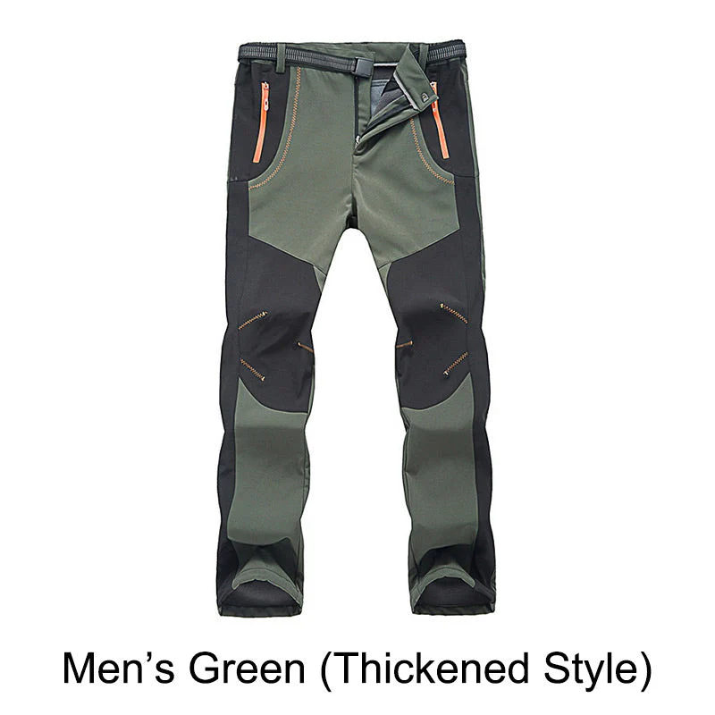 👖 60% DE RÉDUCTION! ✨ Pantalon de Randonnée - Coupe-Vent, Imperméable et Chaud avec Taille Élastique pour Randonnée et Voyages 🏔️🌧️ - Image 14