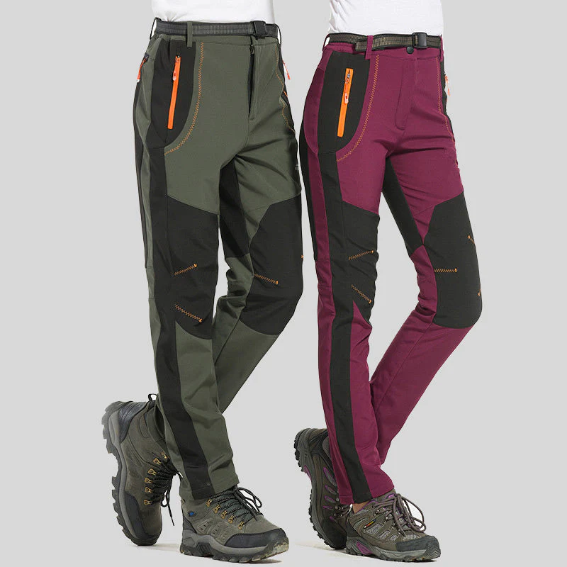 👖 60% DE RÉDUCTION! ✨ Pantalon de Randonnée - Coupe-Vent, Imperméable et Chaud avec Taille Élastique pour Randonnée et Voyages 🏔️🌧️ - Image 3