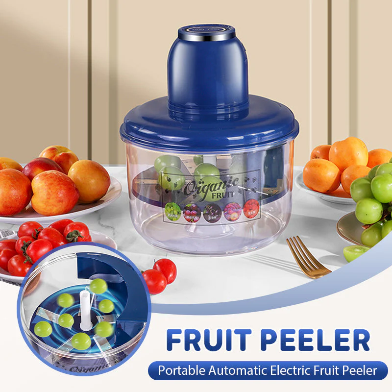 ⏳Spécial à durée limitée⏰Éplucheur électrique automatique portable pour fruits et légumes🧄🍇
