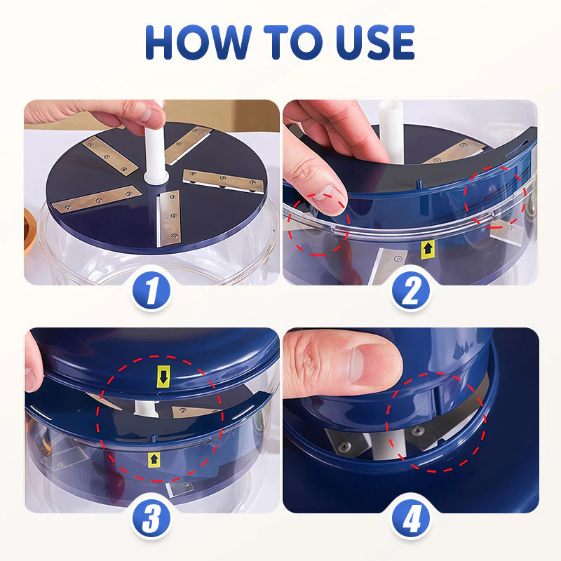 ⏳Spécial à durée limitée⏰Éplucheur électrique automatique portable pour fruits et légumes🧄🍇 - Image 7
