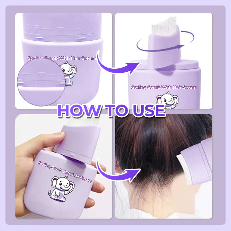 📢📢50 % DE RÉDUCTION !! ⏰Peigne coiffant avec crème capillaire🦋Votre routine, en ordre✨ - Image 7