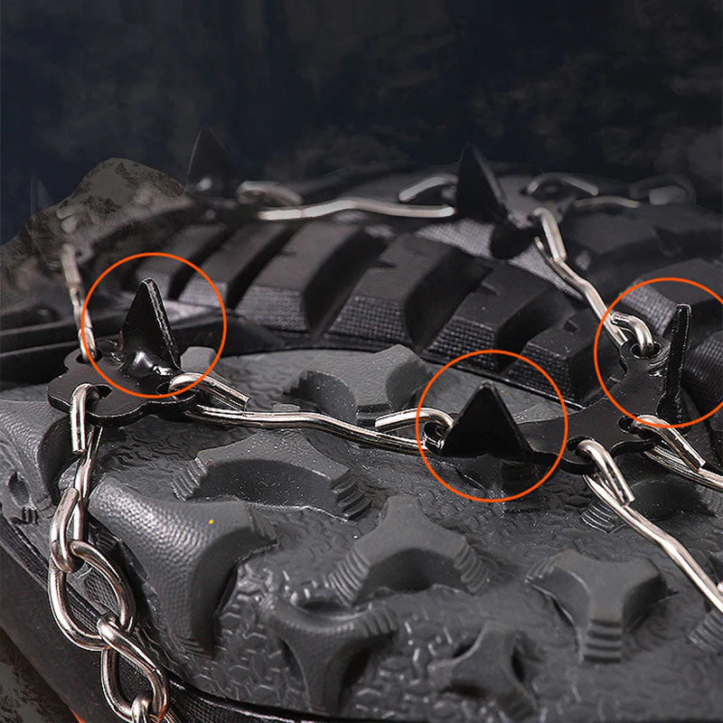 📢📢60% DE RÉDUCTION ! ！！Crampons antidérapants pour chaussures et bottes de randonnée - Image 2