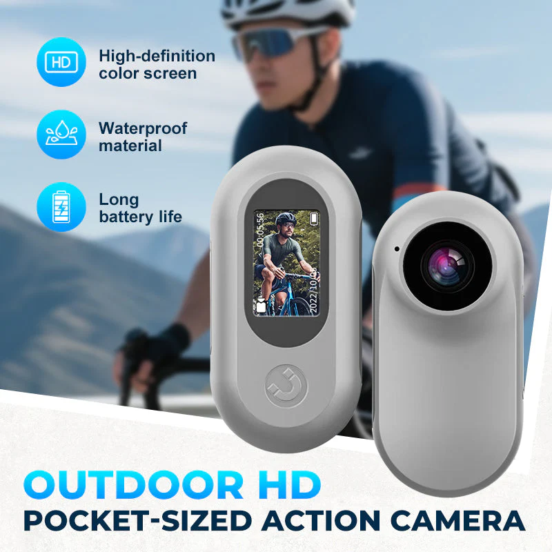 📷 Caméra d’action HD de poche pour l’extérieur📢📢OFFRE SPÉCIALE : Carte mémoire 32 Go GRATUITE !⏰