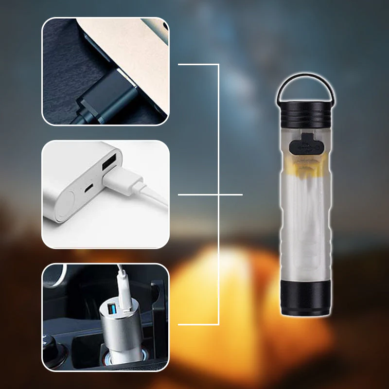 🌟 Mini lampe torche ultra puissante pour l'extérieur – Une petite merveille de puissance qui tient dans la poche ! 💡✨ - Image 3