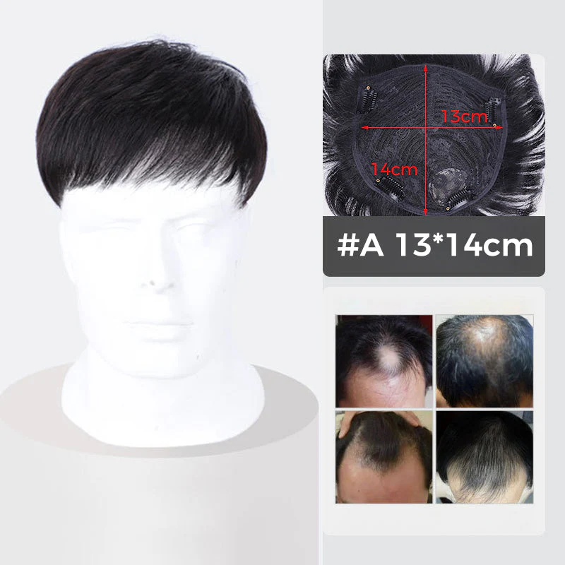 🏆Durée limitée 64% de réduction👦 Perruques de remplacement de cheveux pour hommes - Image 7
