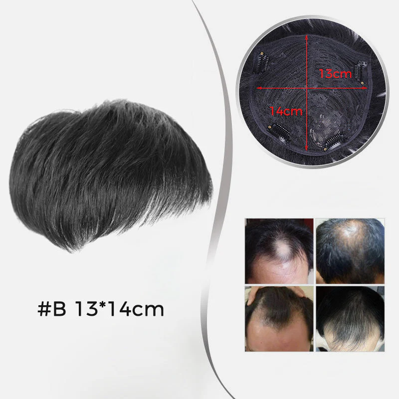 🏆Durée limitée 64% de réduction👦 Perruques de remplacement de cheveux pour hommes - Image 8