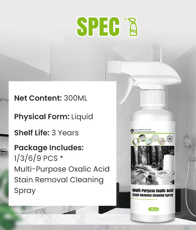 ⏰ Vente limitée Achetez plus de provinces!! 🔥🌿 Détergent puissant oxalate - Image 20