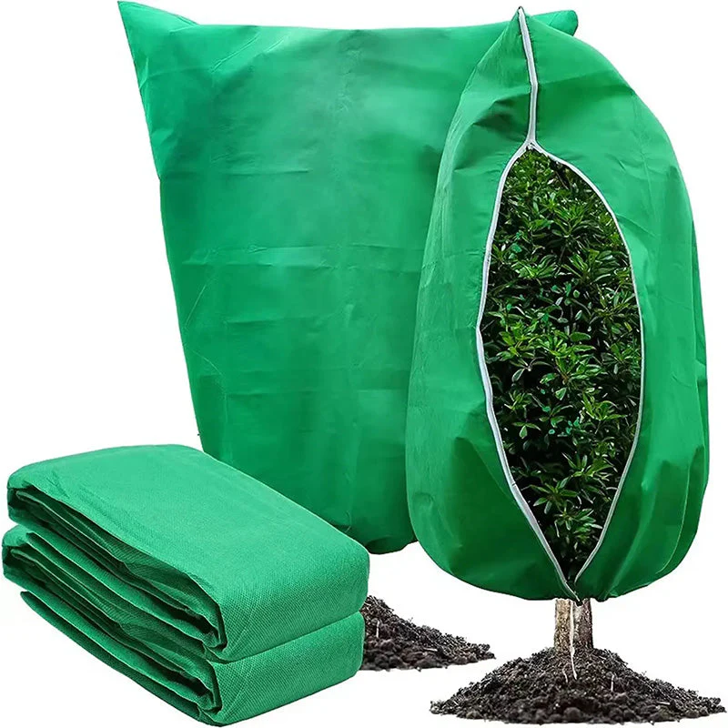 📢📢5 dernières heures : Grande vente⏰⏰🎄 Sac à cordon épais en tissu végétal Housses de protection contre le gel - Image 7