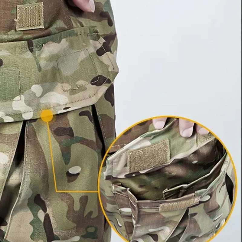 📢📢50 % de réduction !! ⏰Pantalon cargo tactique pour homme avec genouillères intégrées – Conçu pour la mobilité, la durabilité et un rangement prêt à l'emploi - Image 13