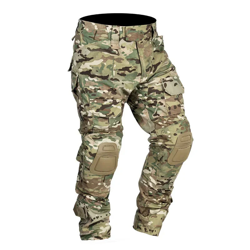 📢📢50 % de réduction !! ⏰Pantalon cargo tactique pour homme avec genouillères intégrées – Conçu pour la mobilité, la durabilité et un rangement prêt à l'emploi - Image 2