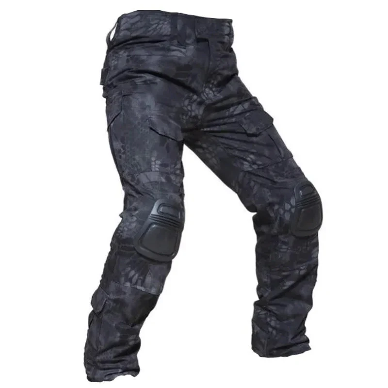 📢📢50 % de réduction !! ⏰Pantalon cargo tactique pour homme avec genouillères intégrées – Conçu pour la mobilité, la durabilité et un rangement prêt à l'emploi - Image 21