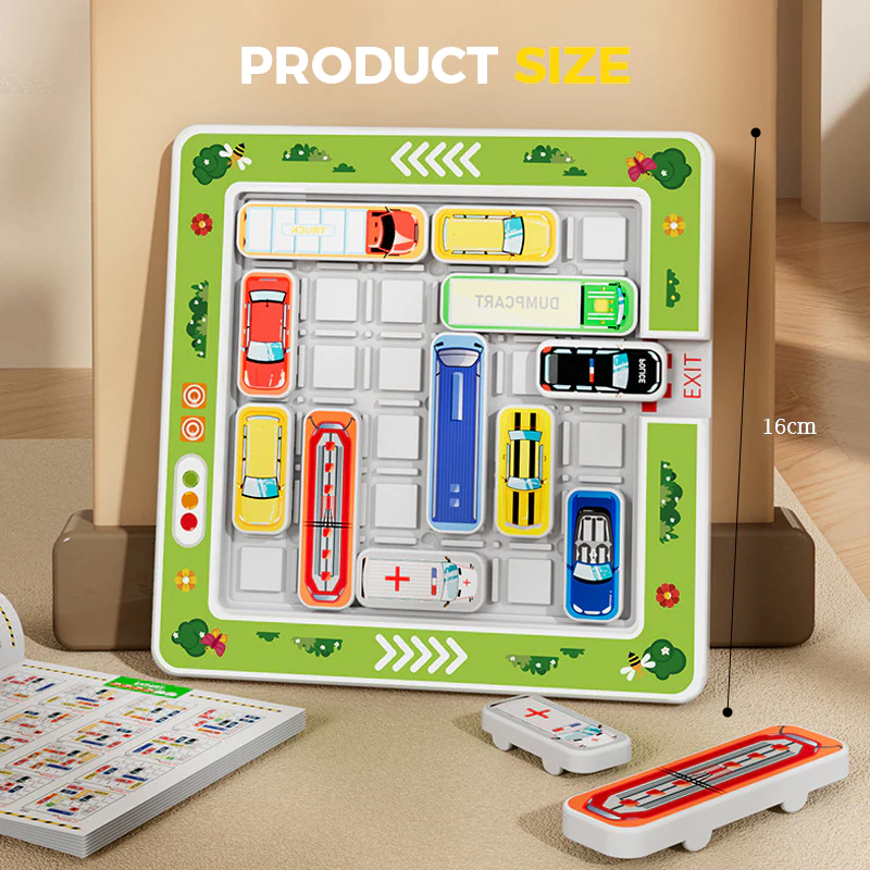 📢📢55% de réduction !!!✨Jeu de voyage Parking Puzzler pour enfants - Image 8