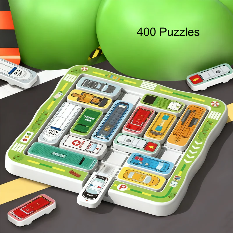 📢📢55% de réduction !!!✨Jeu de voyage Parking Puzzler pour enfants - Image 9