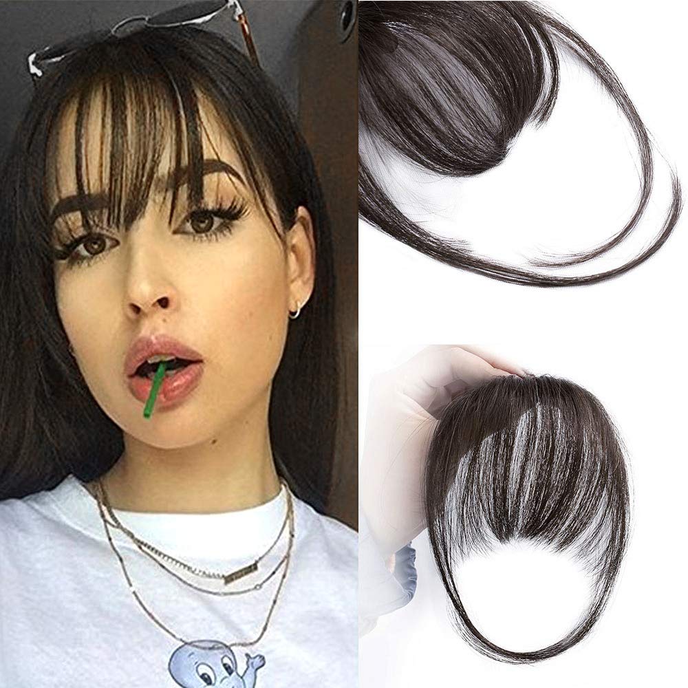 💥💥💖💖 Franges à clipser 100% extensions de cheveux authentiques franges aériennes💖💖💥💥 - Image 17