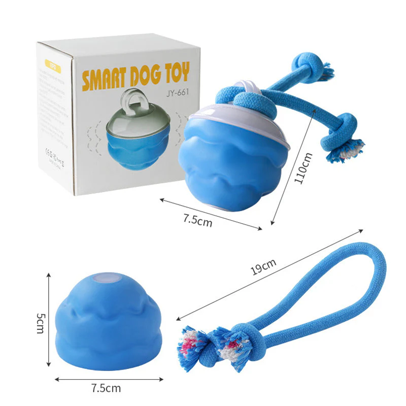 📢📢50% de réduction !!! 🎅 Balle Interactive Électronique Apaisante pour Animaux de Compagnie – Trois Modes, Évitement des Obstacles & Plus! 🐶💡 - Image 9