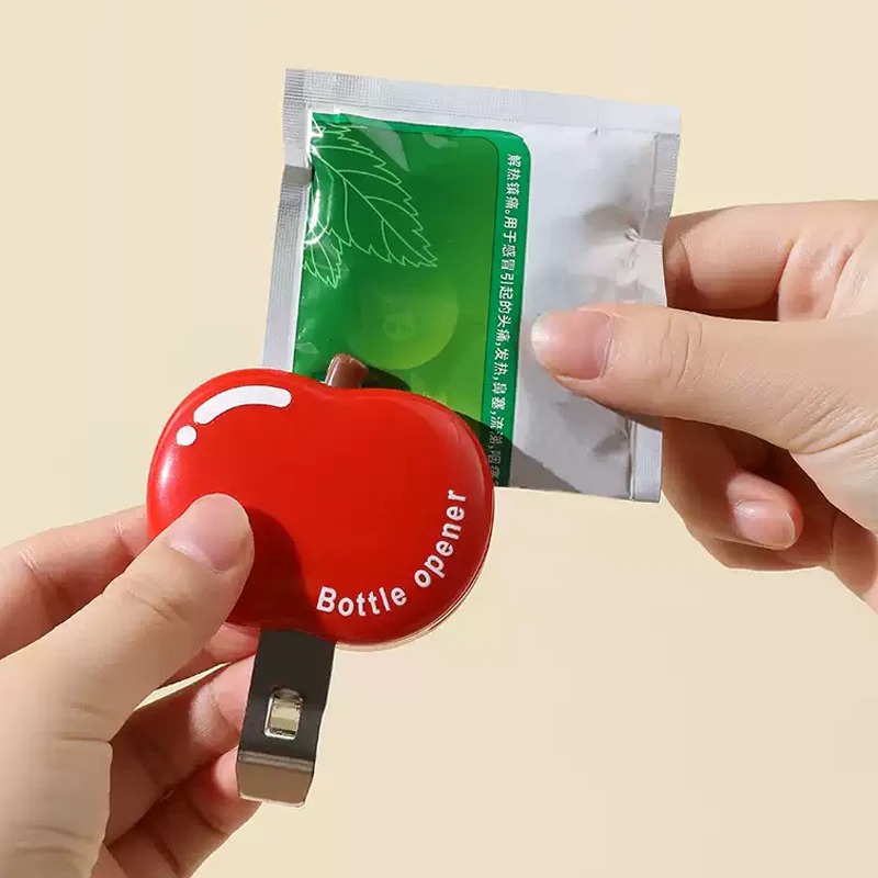 📢📢50 % de réduction !! ⏰Ouvre-bouteille Magnétique Multifonctionnel – Décapsuleur, Fermoir pour Snacks & Adhésif Réfrigérateur 🍏🍎 - Image 5