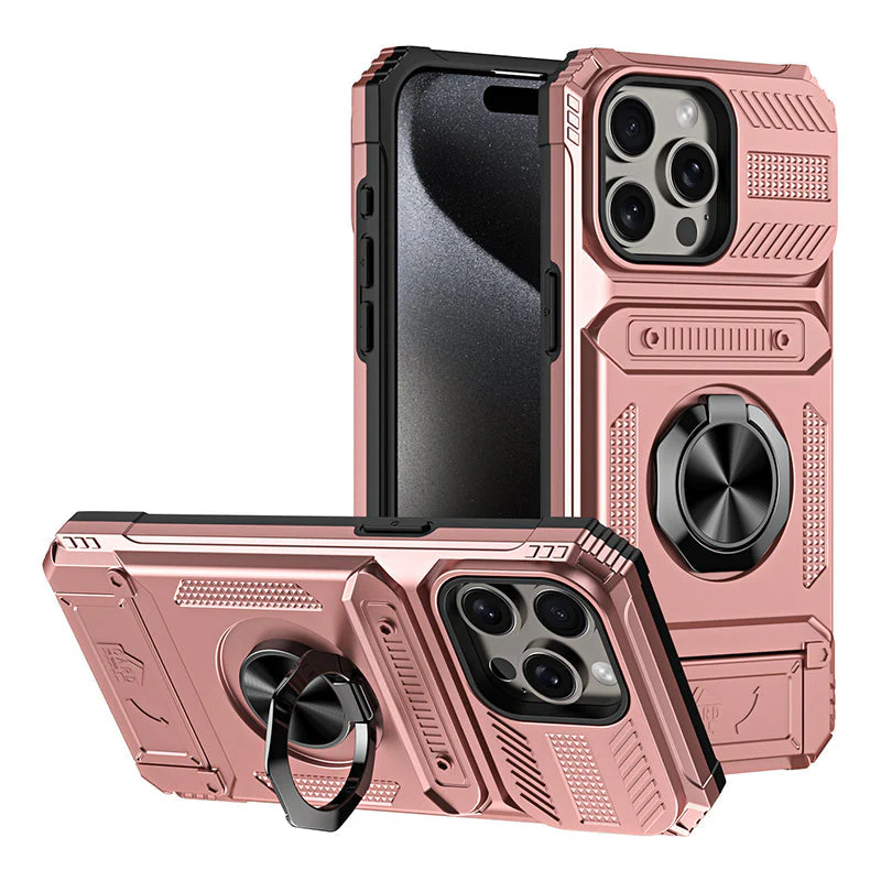 Coque iphone avec porte - cartes et porte - bagues - Image 13