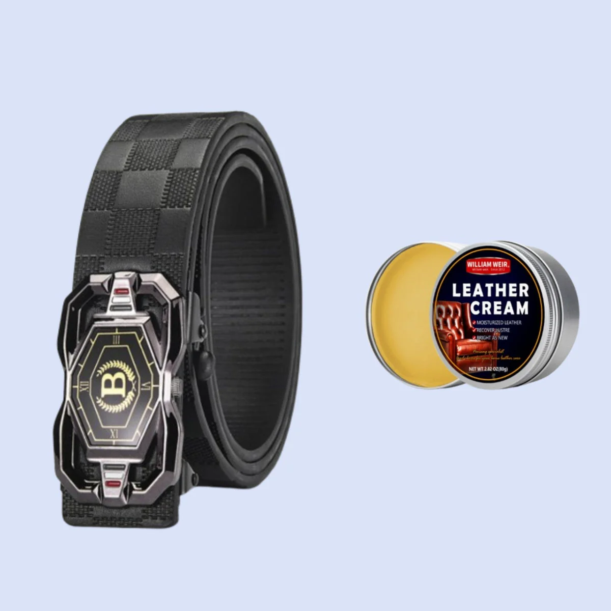 📢📢50 % DE RÉDUCTION !! ⏰🐊Ceinture en cuir pour homme avec motif crocodile raffiné, boucle automatique et fabriquée en cuir de vachette. - Image 21