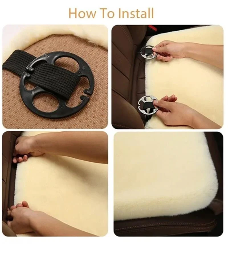 ⏳Spécial à durée limitée⏰Coussin en peluche pour siège d'auto🪑 - Image 15