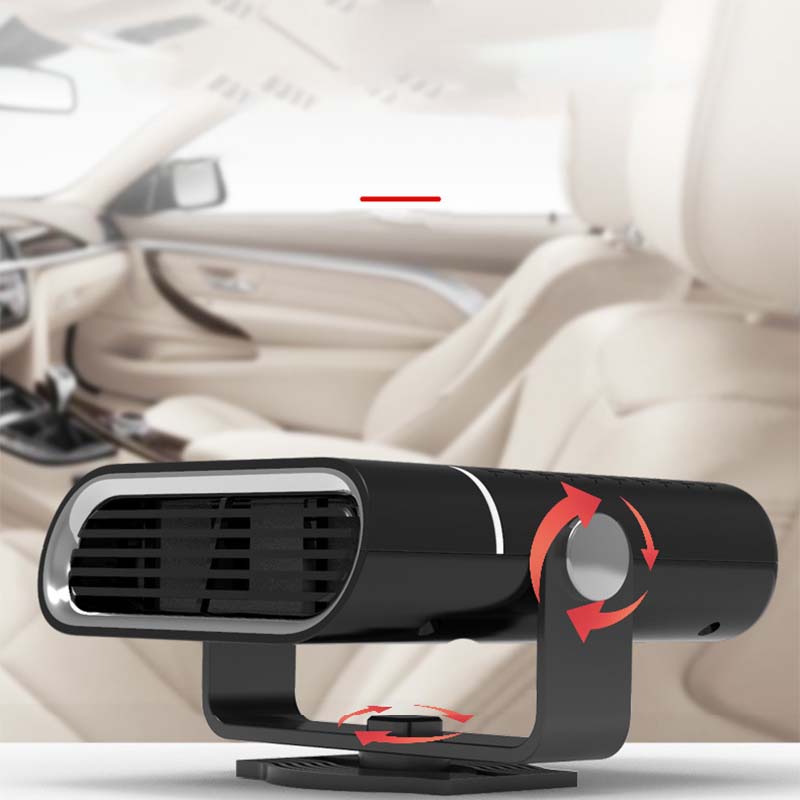 đąđą60% DE RĂDUCTION ! đ Chauffage Ventilateur de Voiture 2-en-1 Portable â Rotation 360°, DĂ©givrage Rapide, Chauffage & Ventilation, Silencieux et LĂ©ger pour Hiver comme ĂtĂ© ! - Image 4