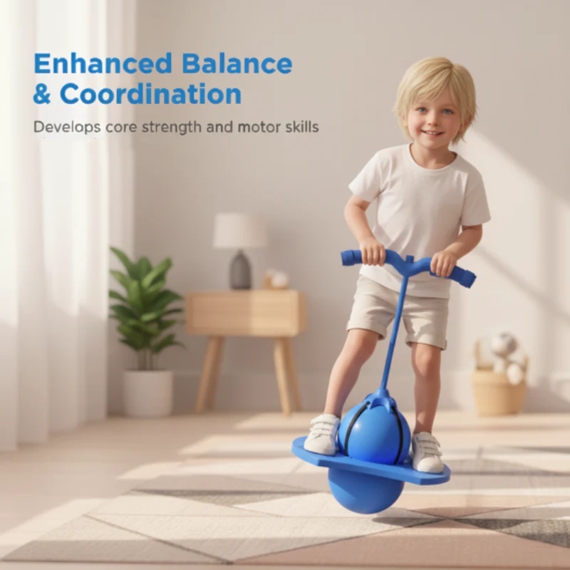 📢📢60 % de réduction !! ⏰ Défi de Saut Ultime ! Ballon Pogo Fitness - Fun Garanti pour Enfants & Adultes - Image 5