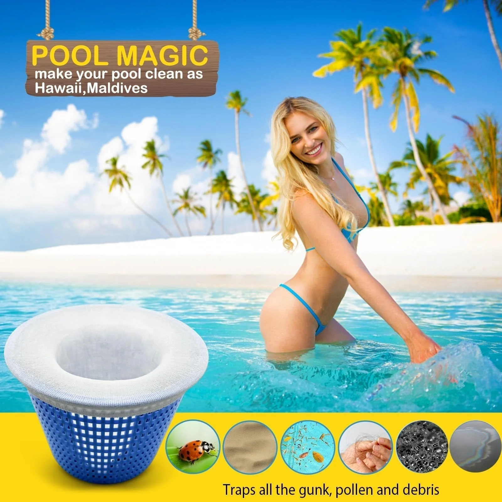 🏆💥 Grande vente à mi-année à temps limité ✨ ️ Chaussettes Skimmer pour Skimmer Basket Clean - Image 5