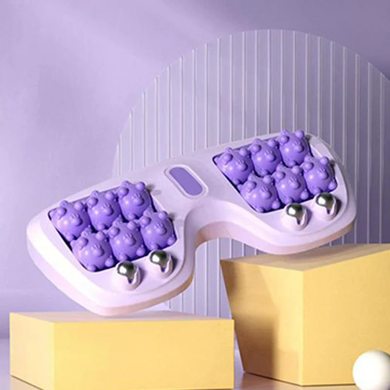 💥🦶✨Promo -50%💆♀️Rouleau de massage portable double – Détente & soulagement immédiat pour vos pieds😌🌿