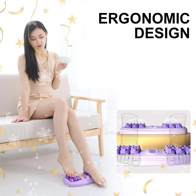 💥🦶✨Promo -50%💆♀️Rouleau de massage portable double – Détente & soulagement immédiat pour vos pieds😌🌿 - Image 2