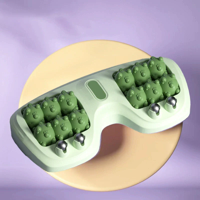 💥🦶✨Promo -50%💆♀️Rouleau de massage portable double – Détente & soulagement immédiat pour vos pieds😌🌿 - Image 8