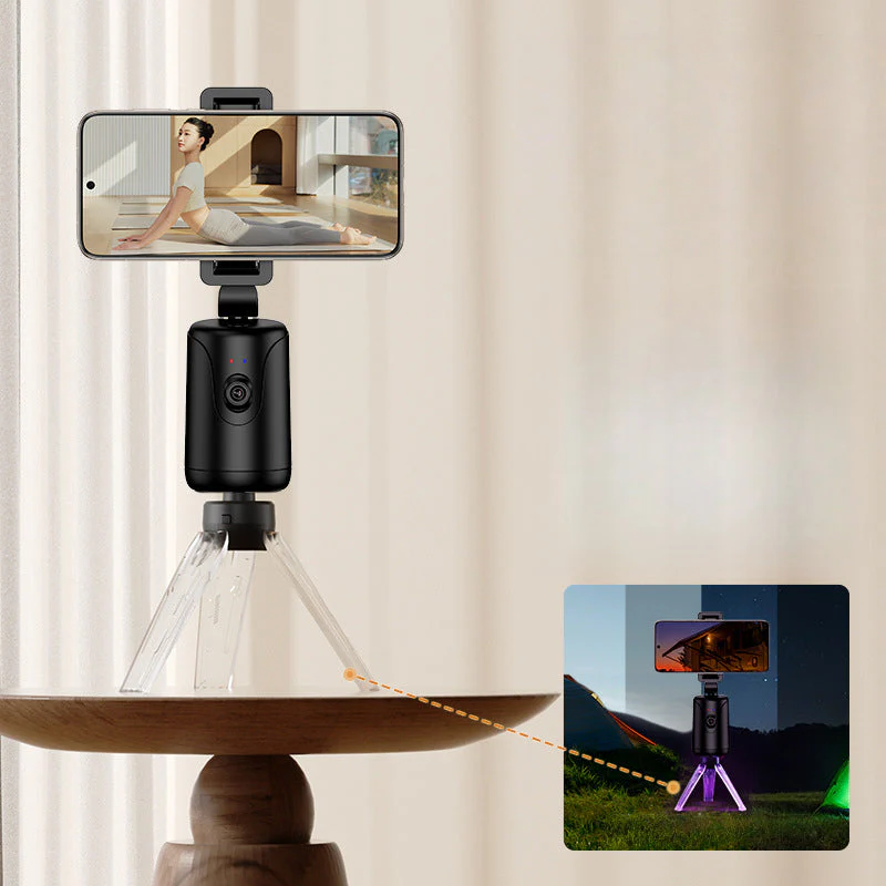📢📢55% DE RÉDUCTION ! ✨Support portable pour téléphone avec suivi automatique à 360° - Image 13
