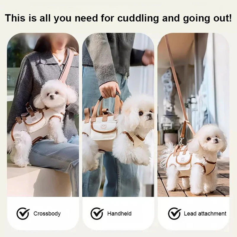 🐱50% de réduction pour une durée limitée🐶Sac à dos et écharpe de transport respirants et portables pour animaux de compagnie - Image 4
