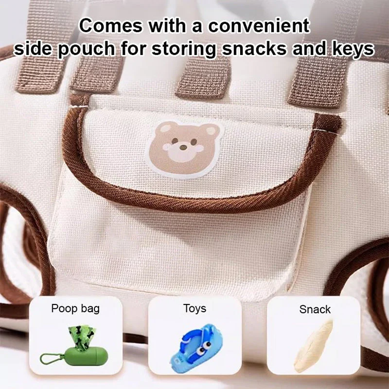 🐱50% de réduction pour une durée limitée🐶Sac à dos et écharpe de transport respirants et portables pour animaux de compagnie - Image 6