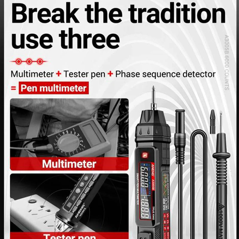 Portable Digital High Accuracy Pen Multimeter - Image 6