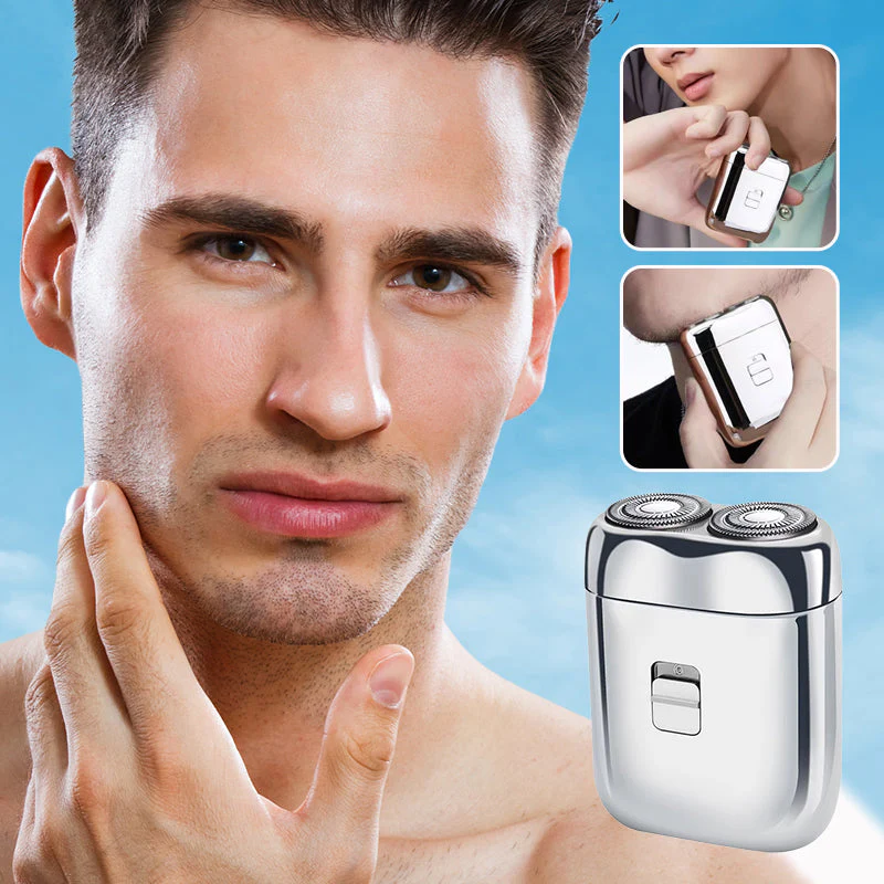 🔥😍😍 Rasoir électrique portable à deux têtes pour hommes